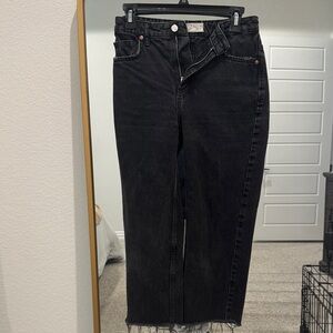 We The Free Black Ankle Jeans